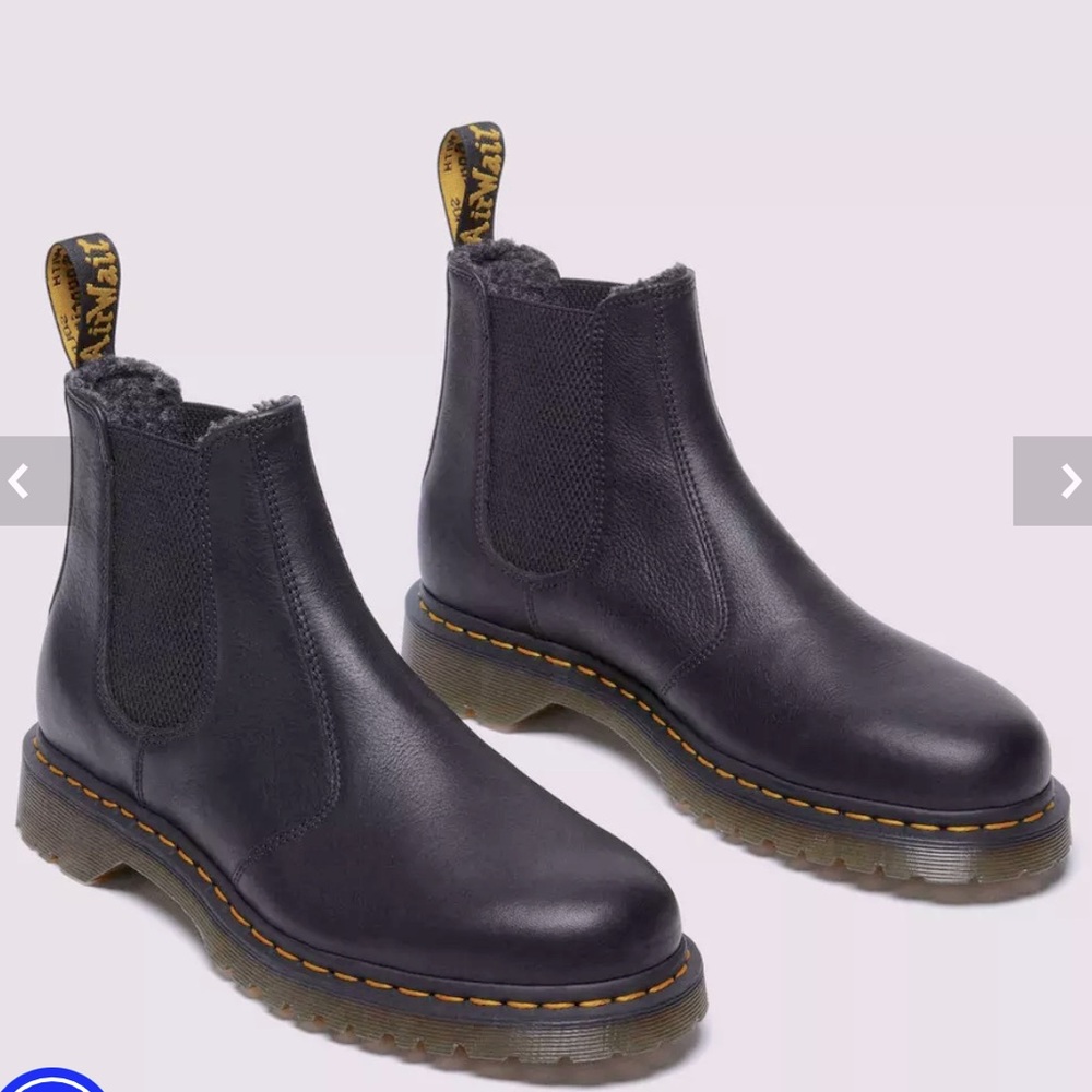 DR MARTENS WARM GRIZZLY WORK BOOTS